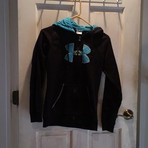 Woman’s zip up athletic sweatshirt